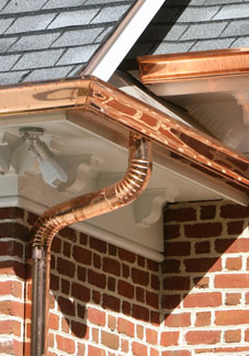 Copper Gutters - Tallahassee - GutterHawk
